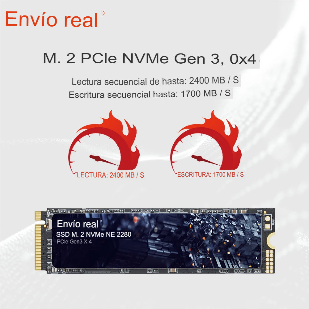 Disco Duro KingSpec M.2 SSD para MSI
