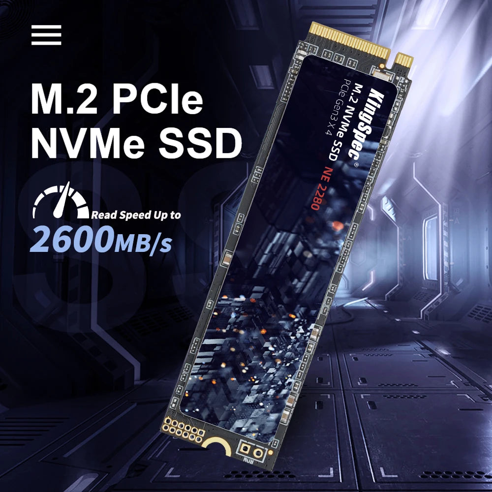 Disco Duro KingSpec M.2 SSD para MSI